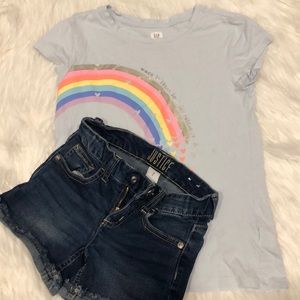 Cute Girls shorts and top outfit